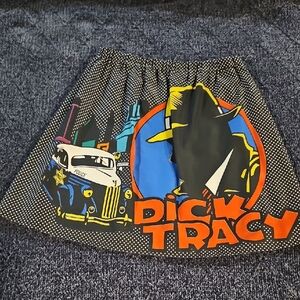 Dick Tracy Graphic Skirt